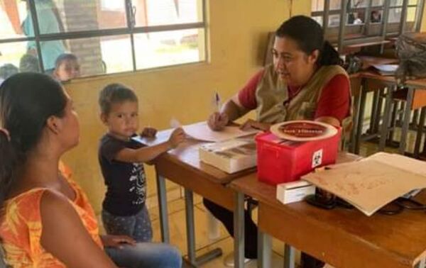Salud asistió a comunidades indígenas