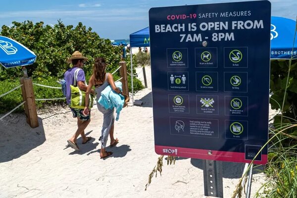 Miami Beach prohíbe fumar en la playa desde el 1 de enero, con una excepción - Viajes - ABC Color