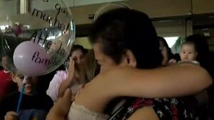 Lágrimas, abrazos y reencuentros aterrizan en el Silvio Pettirossi
