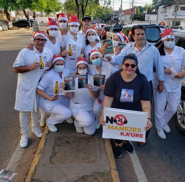 Médicos ruegan conciencia a conductores en fin de año mediante campaña “No Manejes Ka´úre” - .::Agencia IP::.