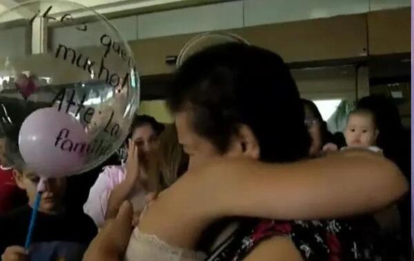 Emotivos reencuentros entre familiares en el Silvio Pettirossi – Prensa 5