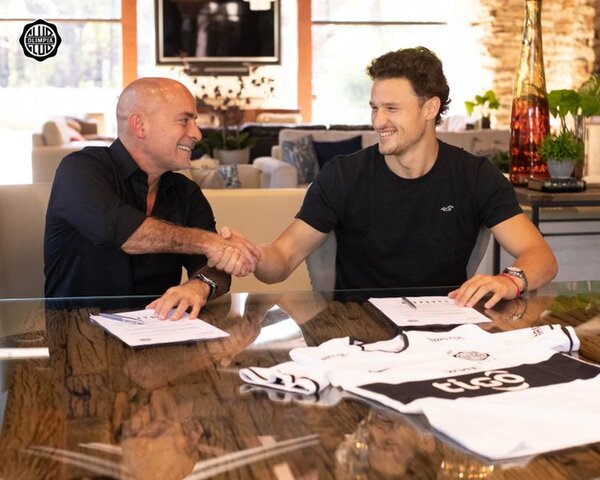 Facundo Bruera es confirmado por Olimpia