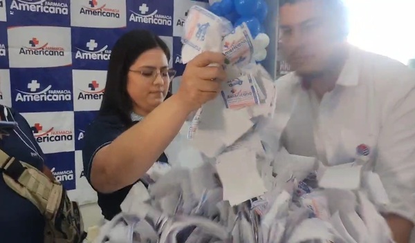 Los ganadores del sorteo de fin de año en Farmacia Americana - Radio Imperio