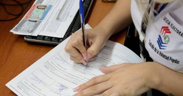 La Nación / TSJE recuerda que hoy vence plazo para inscripciones en el registro cívico permanente