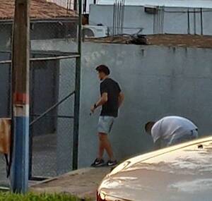 La última foto de Bruera en Nacional ¿con un look olimpista?