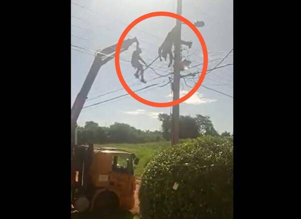 Habló el electricista héroe: “fue un momento muy fuerte, pero al verlo no dudé en actuar”