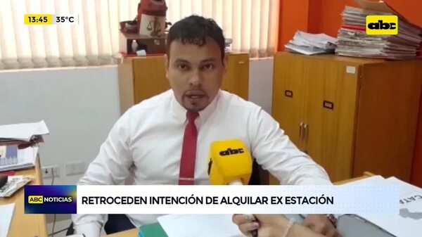 Retroceden intención de alquilar exestación del tren - ABC Noticias - ABC Color
