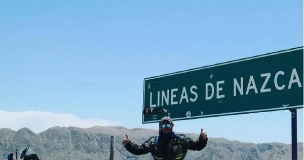 La Nación / De Estados Unidos hasta Asunción: viajó 56 días en moto para pasar las fiestas con su familia