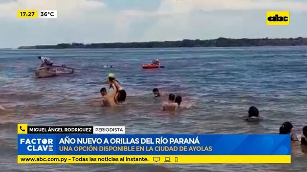 Año Nuevo a orillas del río Paraná - Factor Clave - ABC Color