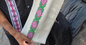 La Nación / Diseñador nativo pone en venta bordados confeccionados para la miss Universo Paraguay