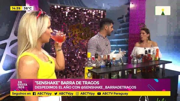 Despedimos el año con “Senshake” barra de tragos - Ensiestados - ABC Color