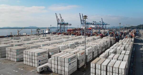 La Nación / TCP supera el millón de TEU a través de la mayor ruta brasilera de contenedores paraguayos