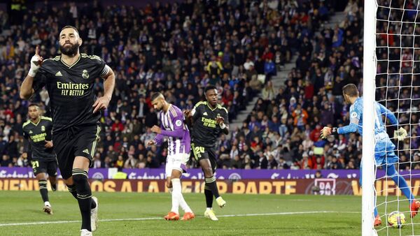 Un doblete de Benzema le da la victoria al Real Madrid