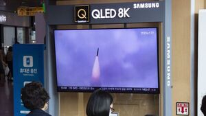 Corea del Norte lanza tres misiles balísticos de corto alcance, según Seúl