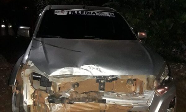 Borracho ocasionó accidente en Franco