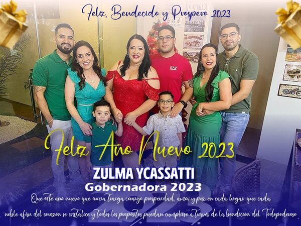Zulma Icassatti: ¡Mucha Felicidad en el Nuevo Año!
