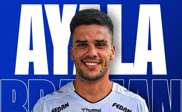 Brahian Ayala fue presentado en su nuevo equipo en Argentina