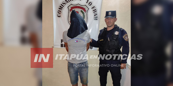 HIRIÓ A SU EX PAREJA CON LADRILLOS Y AMENAZÓ CON QUEMAR LA CASA - Itapúa Noticias