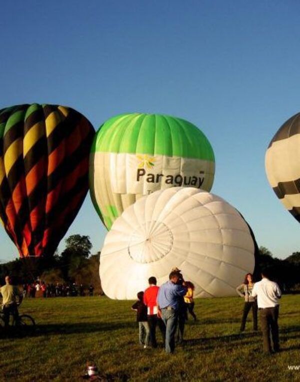 Globos aerostáticos apuntan a ser la nueva atracción turística de Paraguay