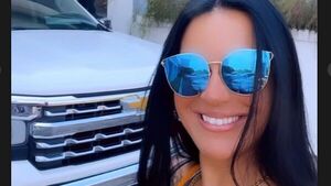Gloria Vera arrancó el 2023 con nueva camionetaza