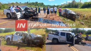CONDUCTOR PROTAGONISTA DE BRUTAL ACCIDENTE EN NARANJITO LLEGÓ AL HRE - Itapúa Noticias
