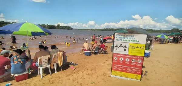 Masiva concurrencia en la costanera de Ciudad del Este - ABC en el Este - ABC Color