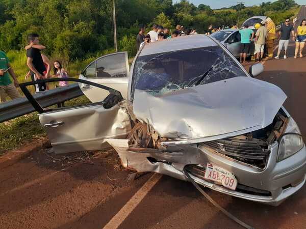 NARANJITO: ACCIDENTE DE TRÁNSITO DEJA 12 HERIDOS E INVOLUCRÓ A UN CONDUCTOR EBRIO - Itapúa Noticias