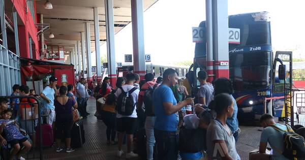 La Nación / Estación de Buses, con 115 mil viajeros