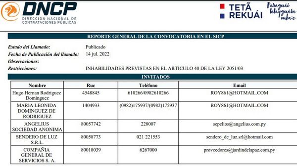 Gobernación de Misiones   direcciona adjudicación a servicios funerarios