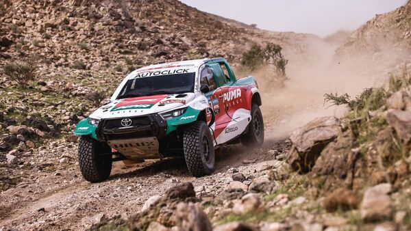Duro inicio del Dakar