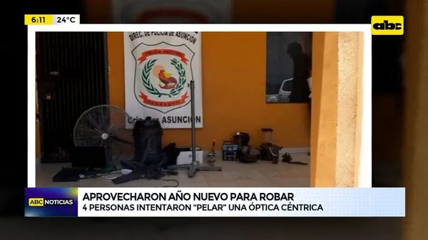 Aprovecharon año nuevo para robar - ABC Noticias - ABC Color