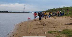Paseo opa en tragedia: tres personas fueron "tragadas" por el río Paraguay