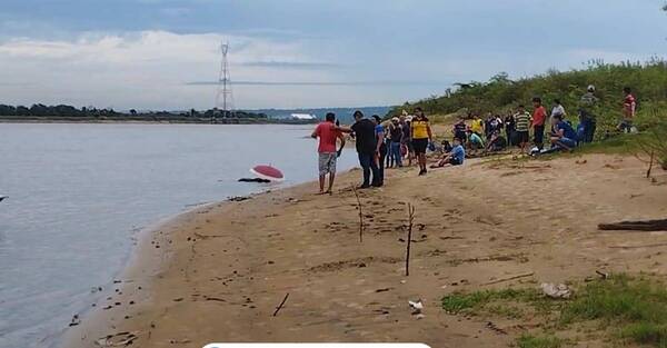 Paseo opa en tragedia: tres personas fueron "tragadas" por el río Paraguay