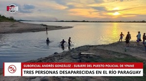 Hallan cuerpo de joven desaparecida en aguas del río Paraguay y sigue la búsqueda de otros dos jóvenes - Megacadena — Últimas Noticias de Paraguay