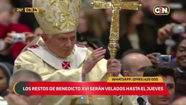 Falleció el Papa Emérito, Benedicto XVI a los 95 años - C9N