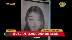 Buscan a ladrona de bebé - C9N