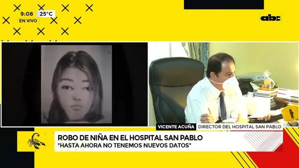 Robo de niña en el Hospital San Pablo - ABC Noticias - ABC Color