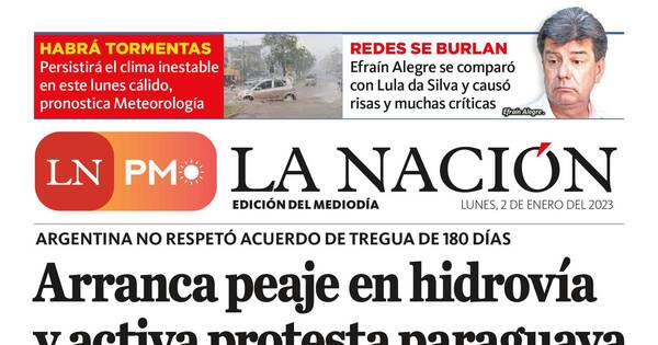 La Nación / LN PM: edición mediodía del 2 de enero