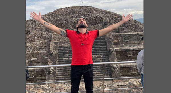 Pelotero fue a conocer una de las pirámides más grandes del mundo