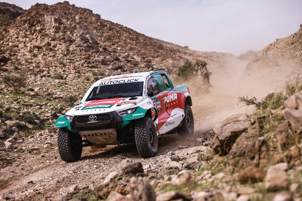 Gran gestión de Lafarja para cerrar con “remontada” la etapa 2 del Dakar