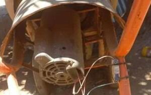 Ayudaba en albañilería a su papá y murió electrocutado al tocar la mezcladora en Carapeguá – Prensa 5