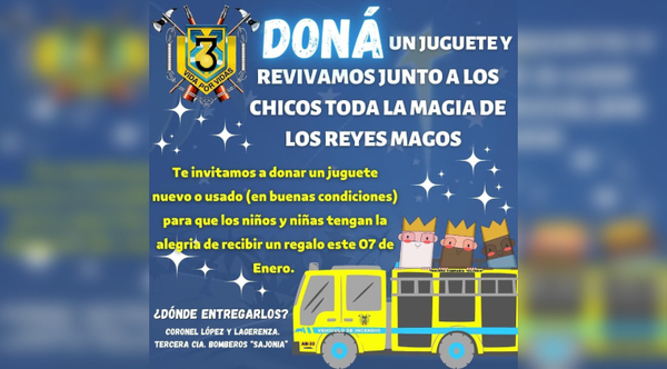 Diario HOY | Bomberos de Sajonia prosiguen campaña de recolección de juguetes para Reyes