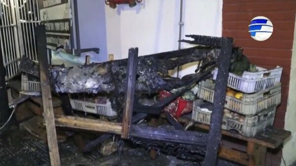 Principio de incendio afectó al Mercado 4