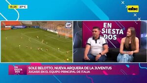 Soledad Belotto, la nueva arquera de la Juventus  - Ensiestados - ABC Color