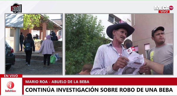 Abuelo de beba robada del Materno Infantil de barrio San Pablo pide ayuda para encontrarla - Megacadena — Últimas Noticias de Paraguay