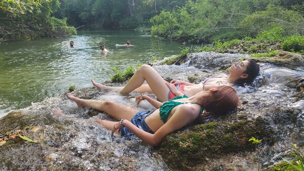 El Tagatiya, un arroyo que atrapa a turistas