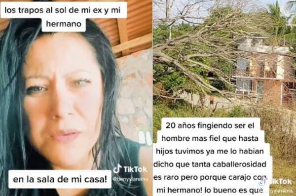 ¡Novaseeer! Pilló que su ména le metió los cuernos con su hermano