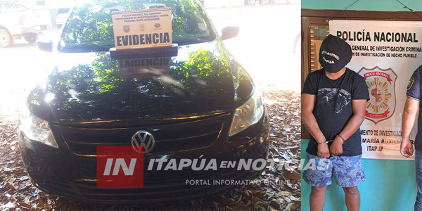 PRESUNTO SICARIO FUE DETENIDO TRAS FINGIR ROBO COMO COARTADA LUEGO DE ATACAR A SU VÍCTIMA - Itapúa Noticias