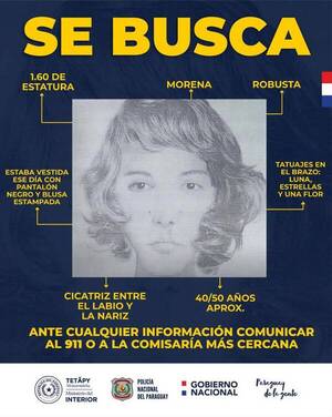 Dan a conocer nuevo identikit de la doña que habría robado a una beba