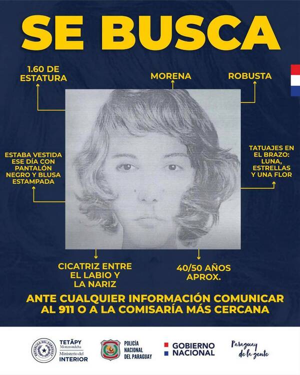 Dan a conocer nuevo identikit de la doña que habría robado a una beba